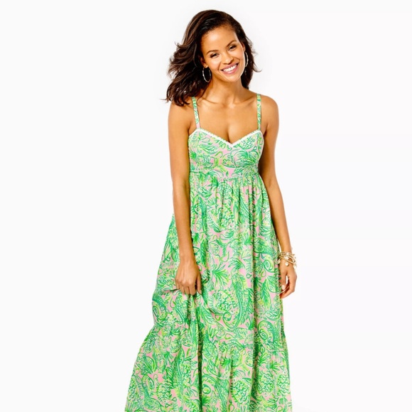 Lilly Pulitzer Heidi Maxi Dress - Picture 1 of 6
